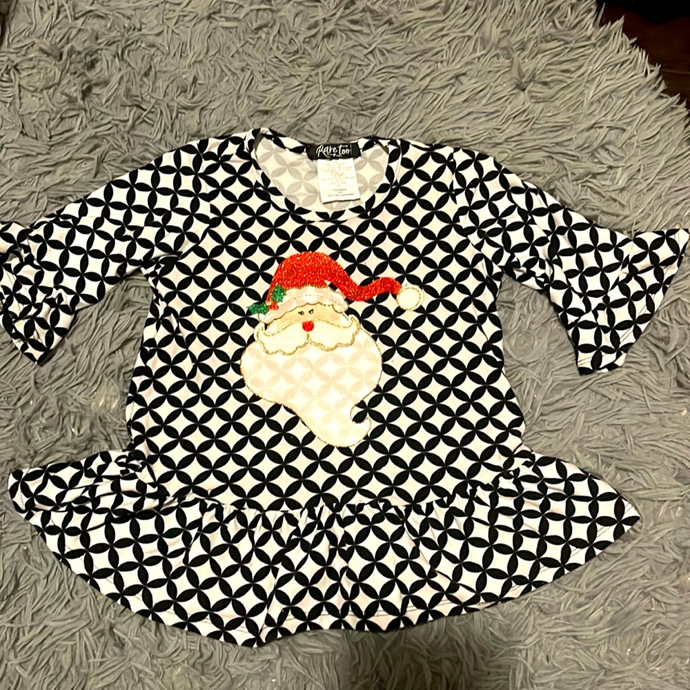 Santa Clause Peplum Top